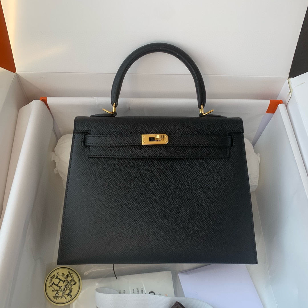 Hermes Kelly 25-30 custom calfskin Epsom