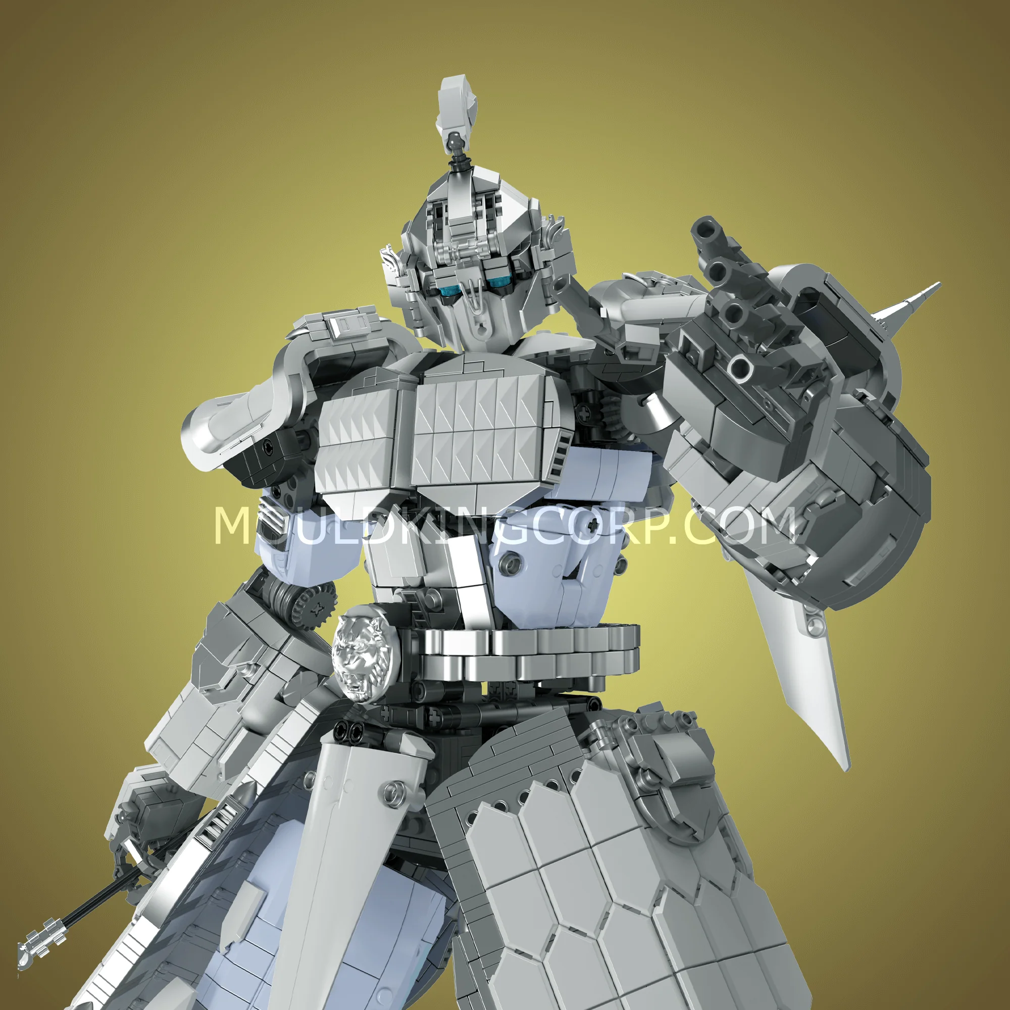 Mould King 93007 Zhao Yun Legendary General Building Set