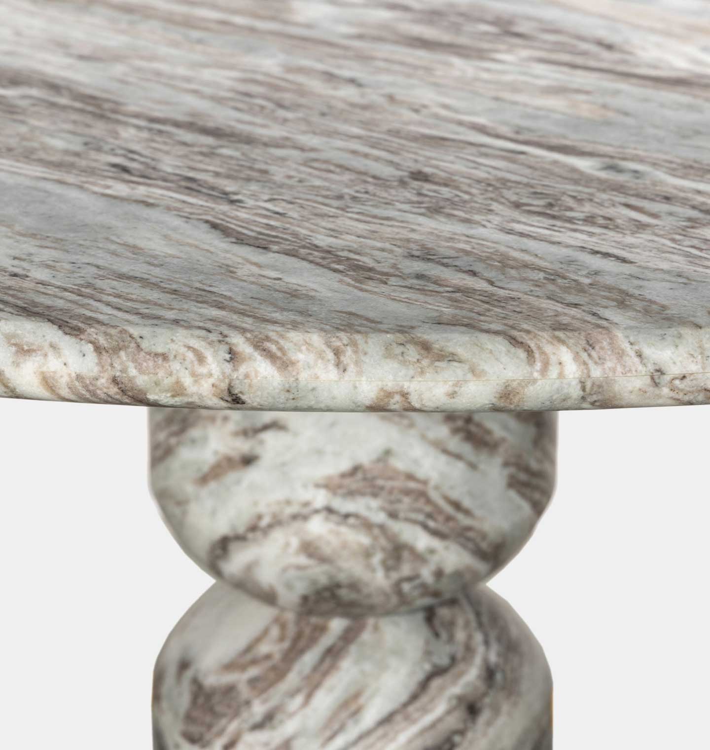 Figueroa Round Marble Dining Table