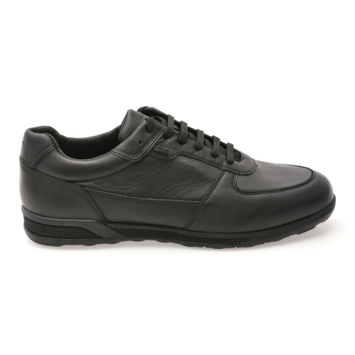 Pantofi sport GEOX negri, U56MTB, din piele naturala