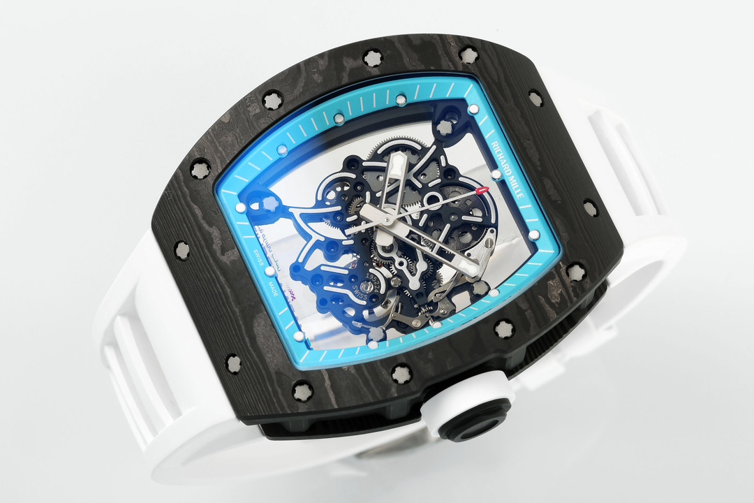 Richard Miller RM 055 RMUL2 NTPT Carbon Fiber Blue