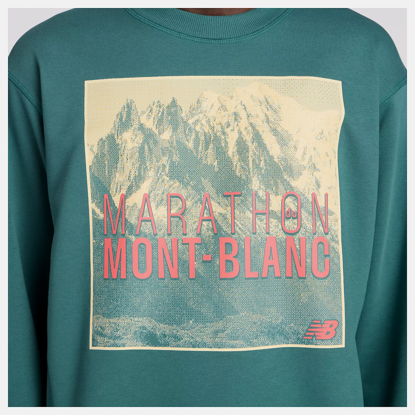 Marathon du Mont Blanc Athletics French Terry Crew