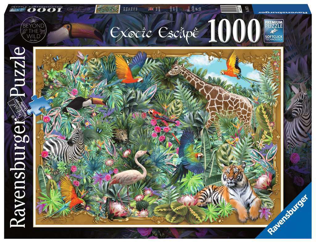 Beyond The Wild Exotic Escape 1000 Piece Puzzle