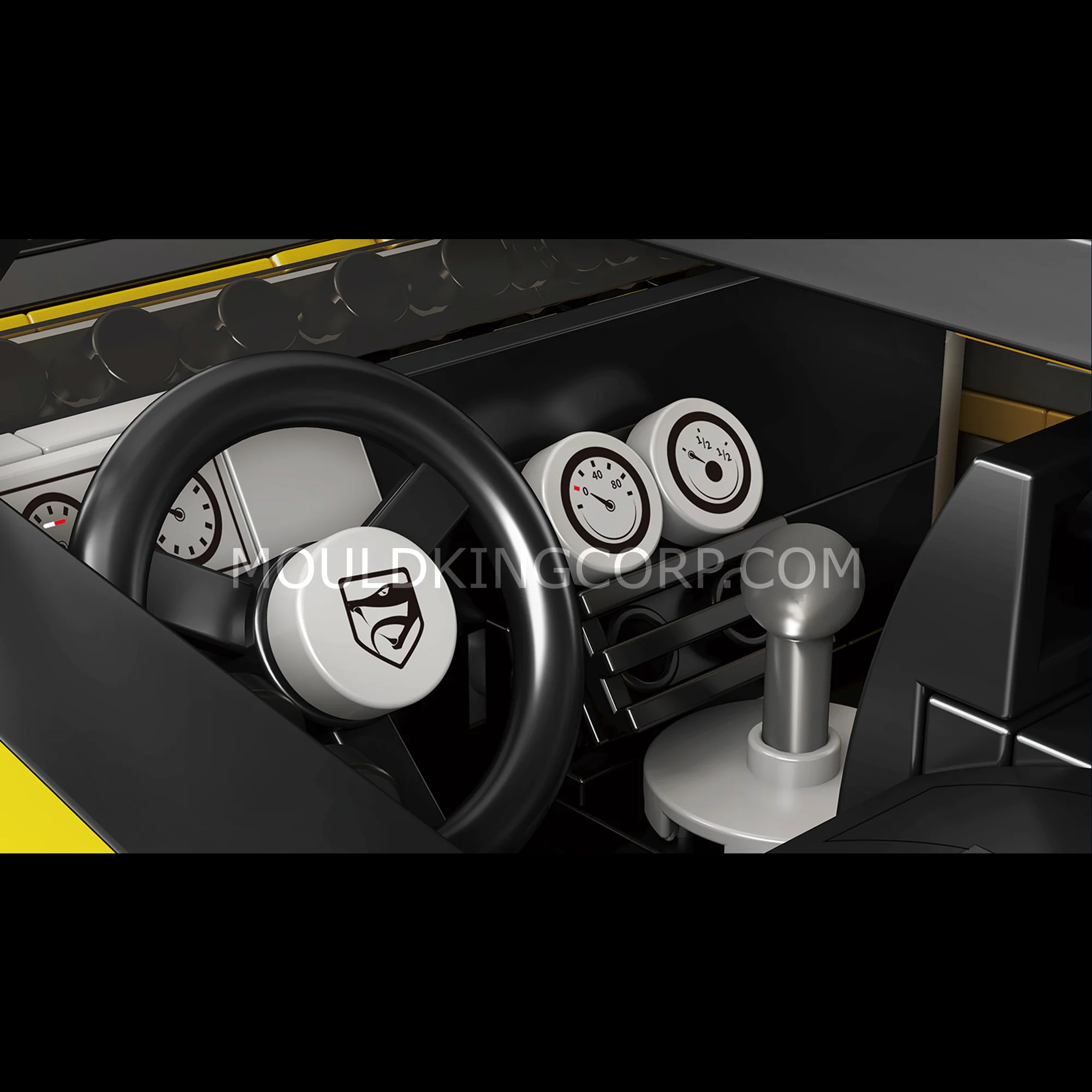 Mould King 10046S D. Viper Sports Car Building Set | 1,373 Pcs