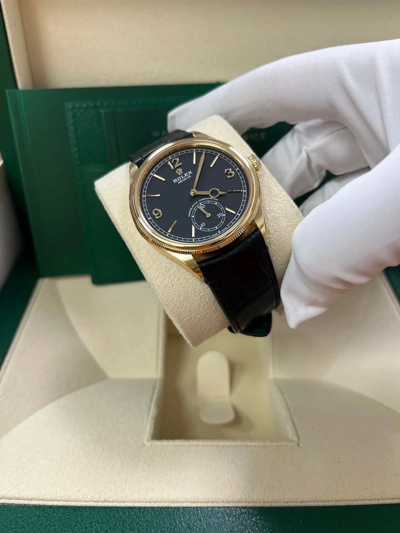 Rolex 1908 Yellow Gold 52508 0002 39 mm Replica Watch