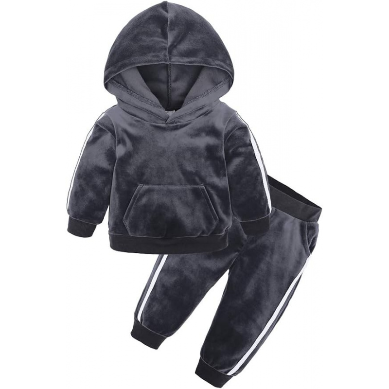 VAELIRAEL Kids Tales Boys Girls 2Pcs Velvet Hooded