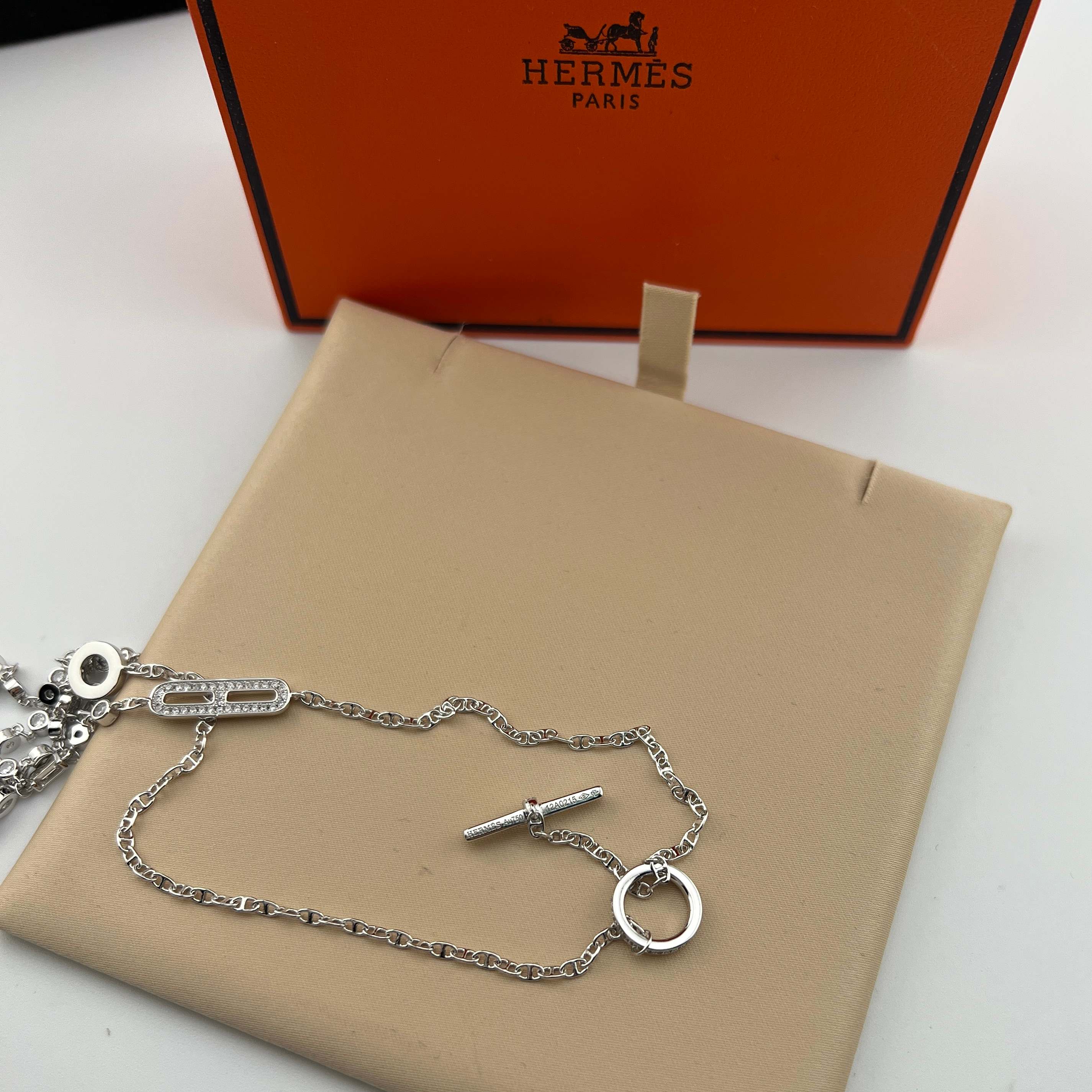 Full diamond double-layer necklace - Artisantouchss