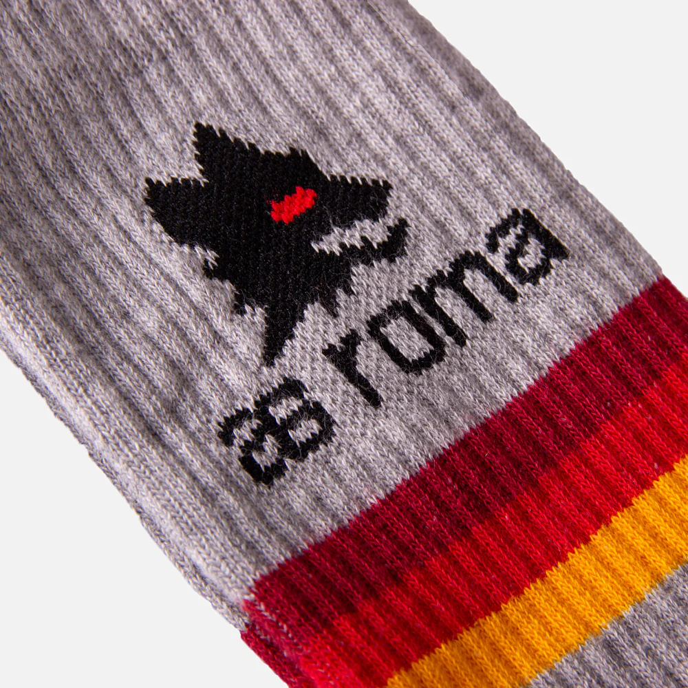 AS Roma Stripes Terry Socks