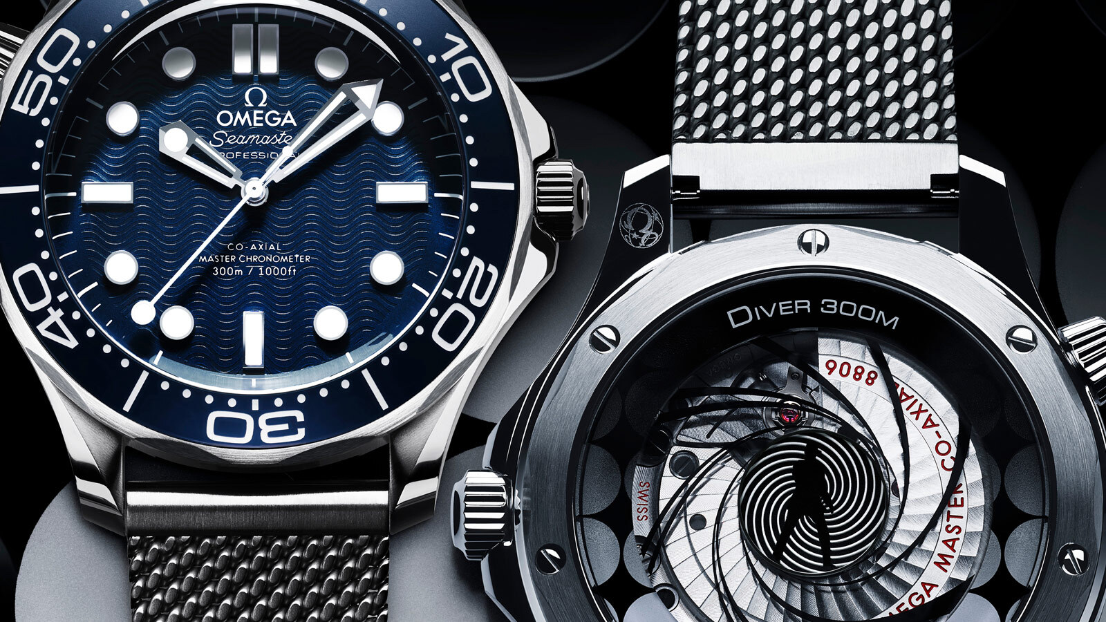 300m diving watch 42mm Master Chronometer James Bond 60th Anniversary Watch