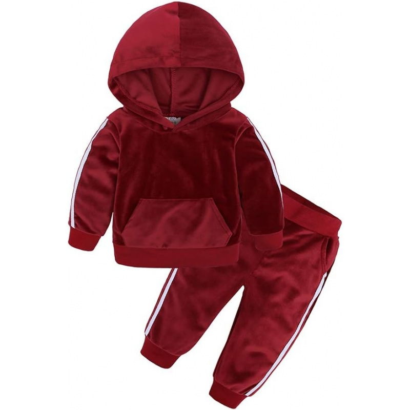 VAELIRAEL Kids Tales Boys Girls 2Pcs Velvet Hooded