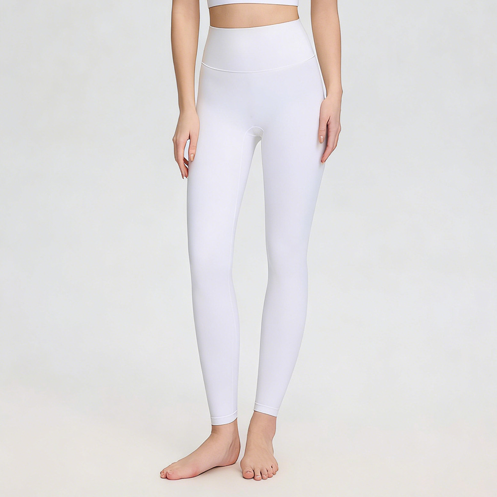 Shaping and lifting yoga pants for women, tight-fitting, stretchy, high-waisted, cropped, peach-shaped yoga pants for women.