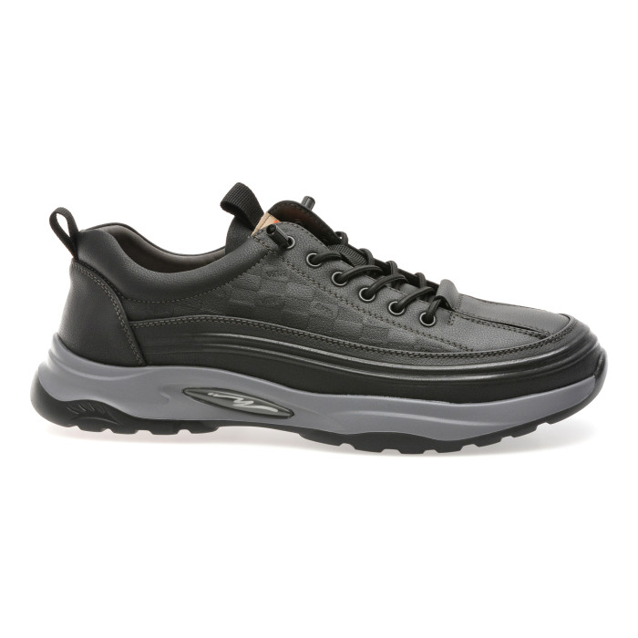 Pantofi sport BITE THE BULLET negri, 70915, din piele naturala