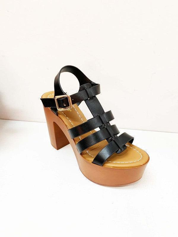 Platform Chunky High Heel Dress Shoes