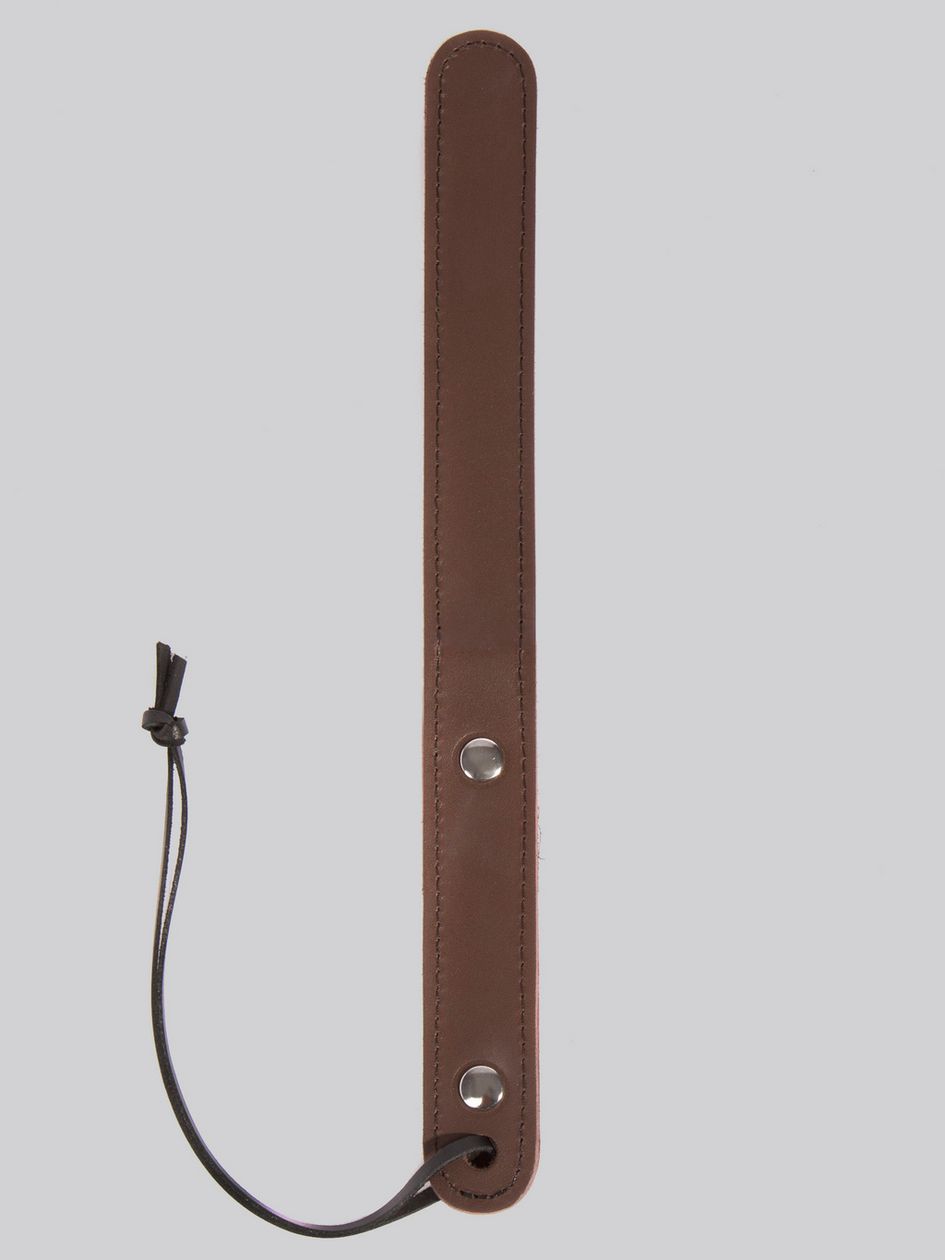 DOMINIX Deluxe Advanced BRAUN Leather Paddle