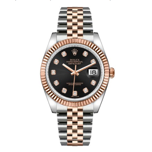 Rolex Datejust 36 Black Diamond Dial Watch 116231-0056