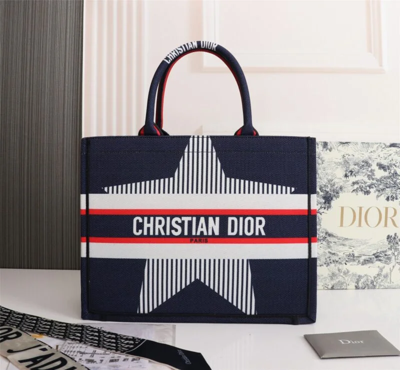 Dior Vintage Oblique Book Tote 9898 42/36Cm