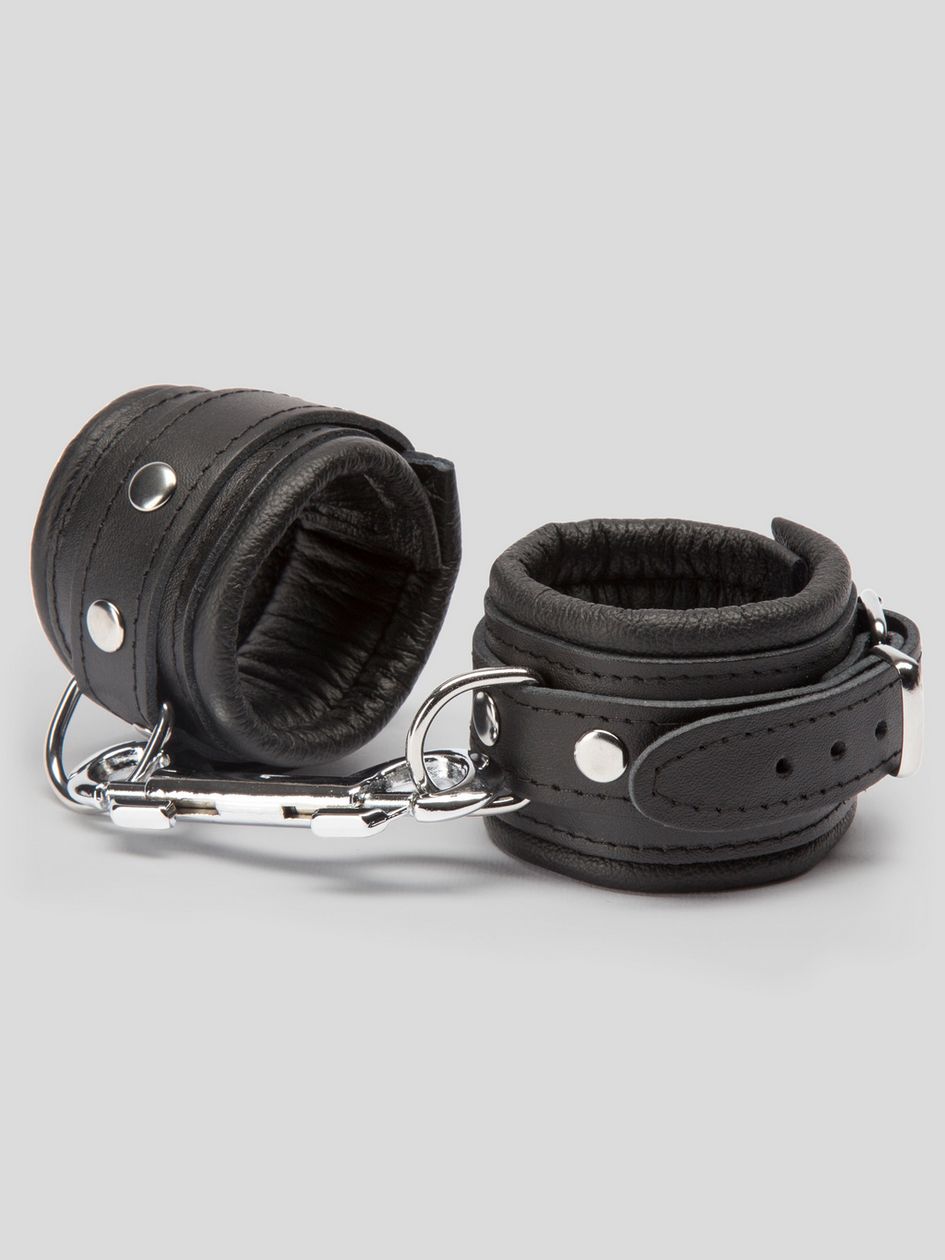 DOMINIX Deluxe Leather Wrist Cuffs