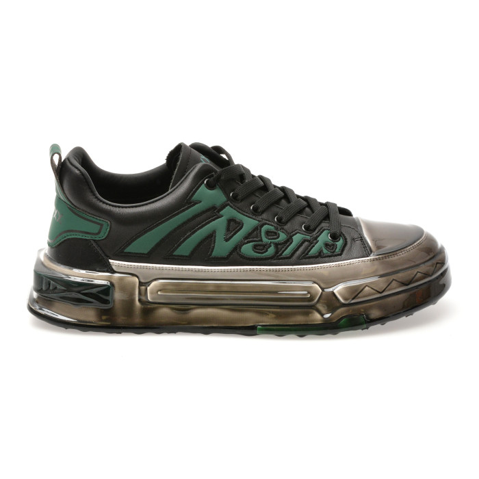 Pantofi sport GRYXX negri, 9778, din piele naturala