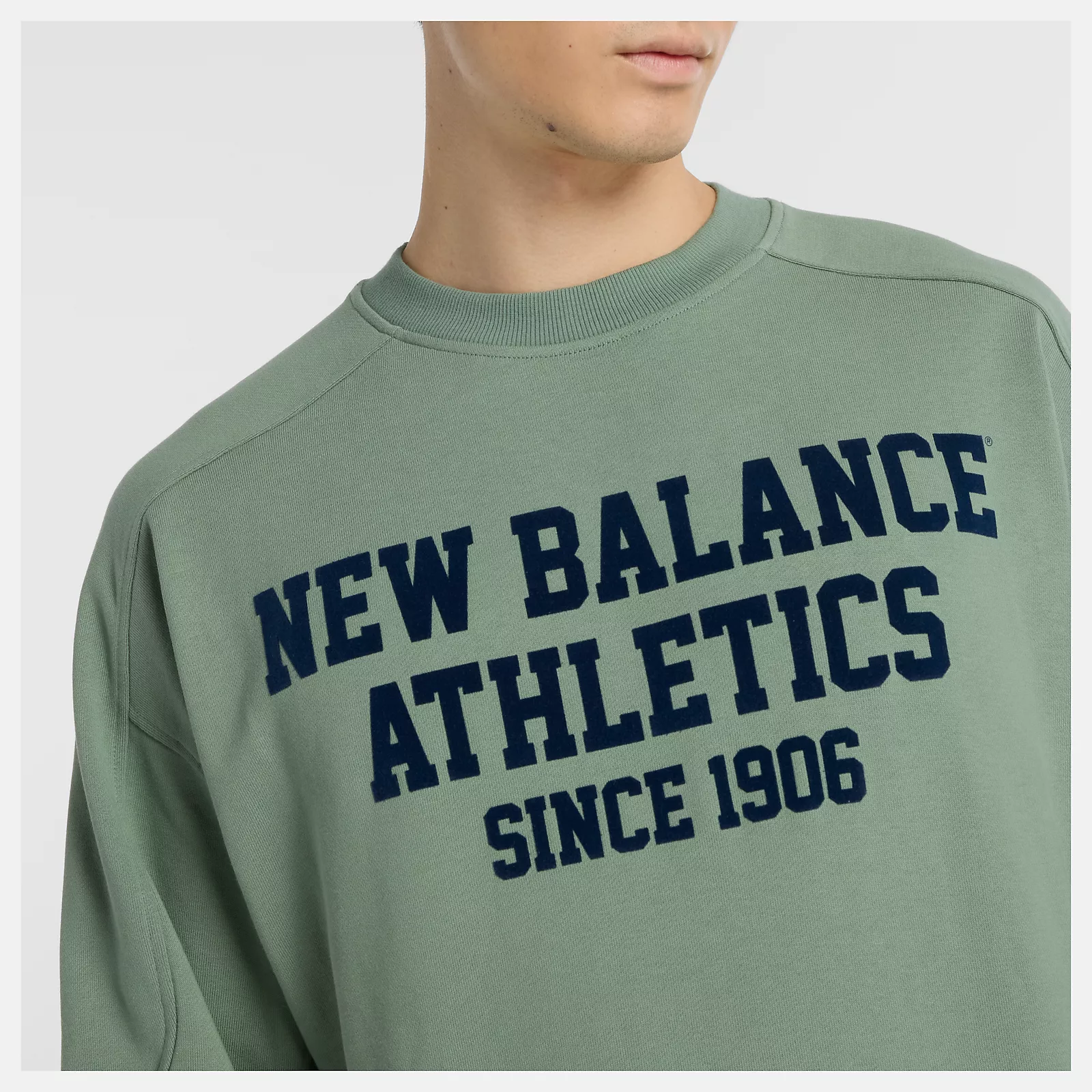 Varsity French Terry Graphic Crew