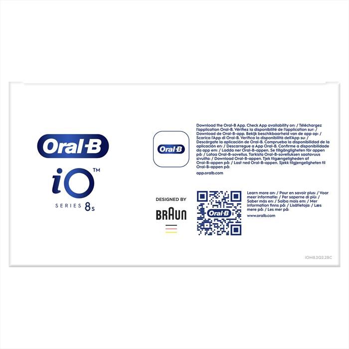 ORAL-B - Spazzolino elettrico IO 8S-Nero