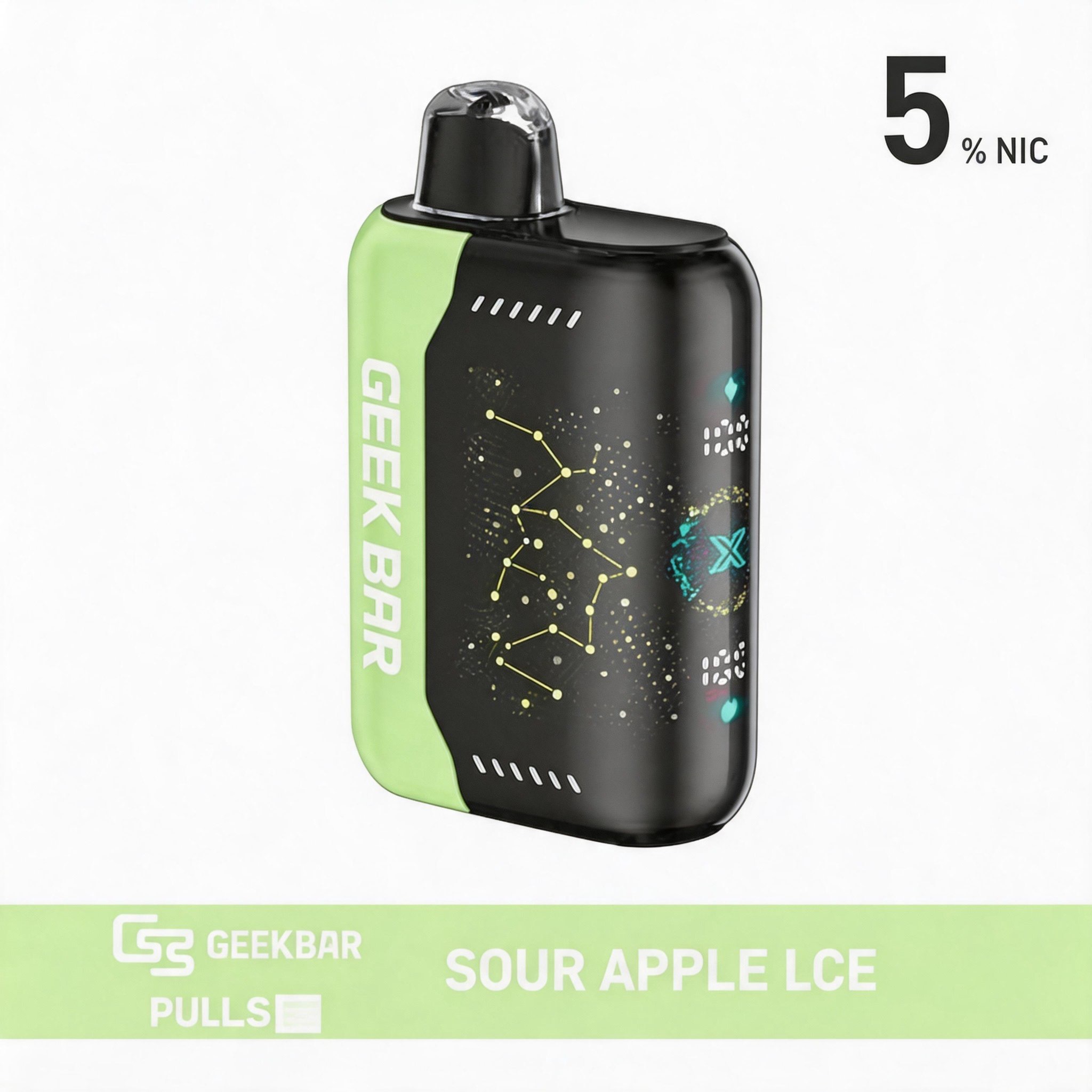 Sour Apple lce Geek Bar Pulse X (Standard Version)