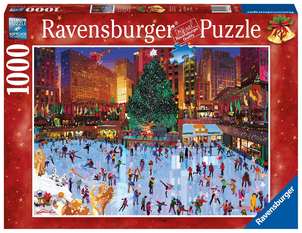 Rockefeller Center Joy 1000 Piece Puzzle