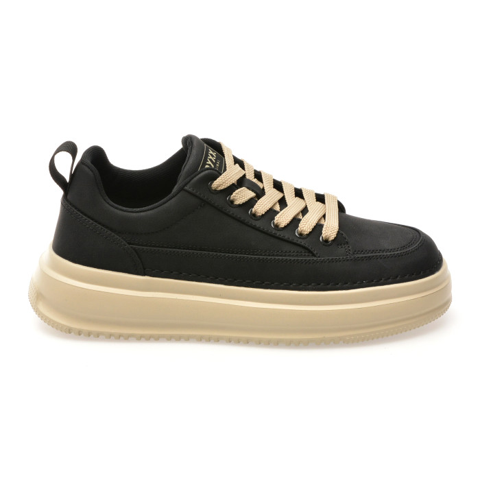 Pantofi sport GRYXX negri, F8956, din piele naturala