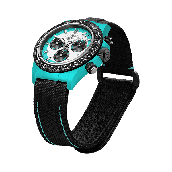 Rolex Diw Daytona fiber celeste invert 40mm oyster black
