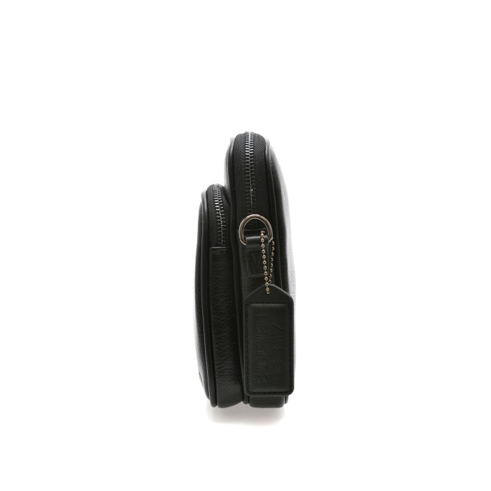 Borseta ALDO neagra, THOMPSO 009, din piele ecologica