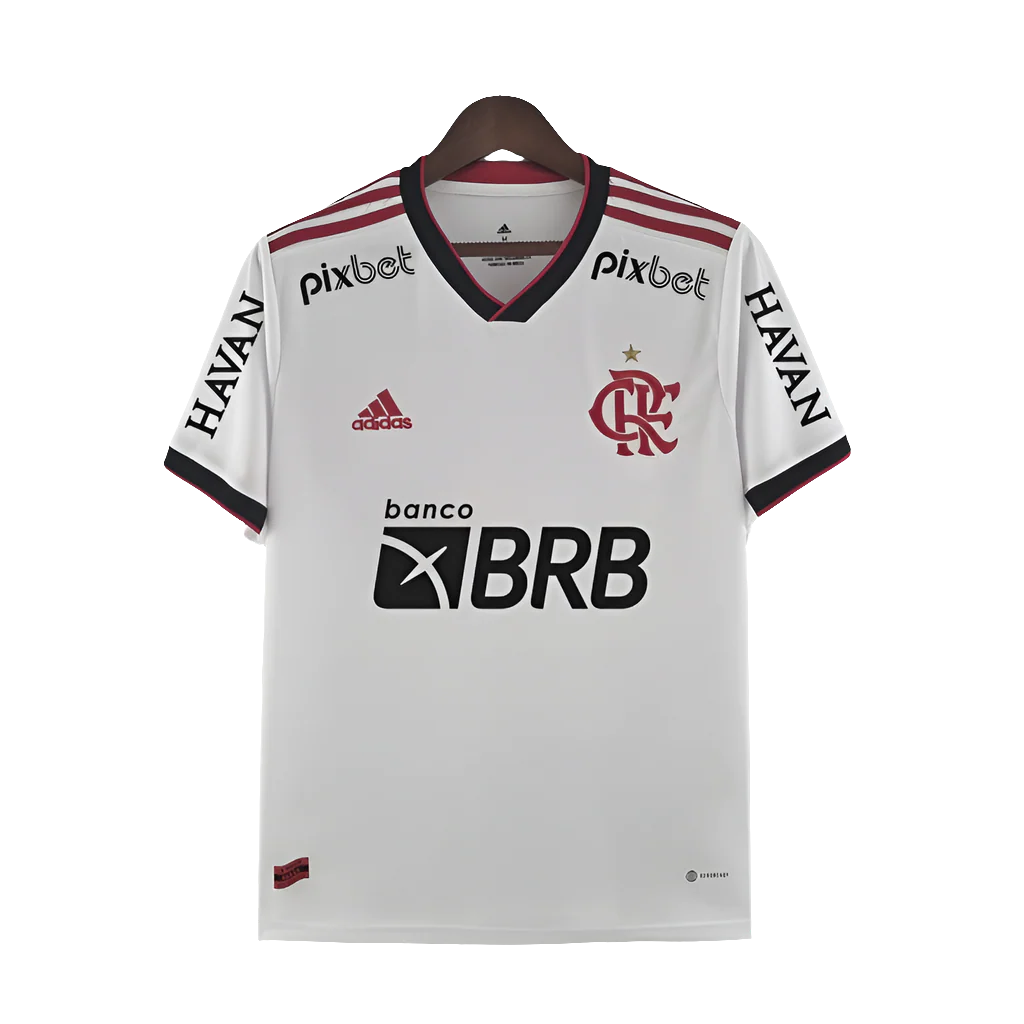 Flamengo 22/23 II Away Jersey - All Sponsors - Fan Version