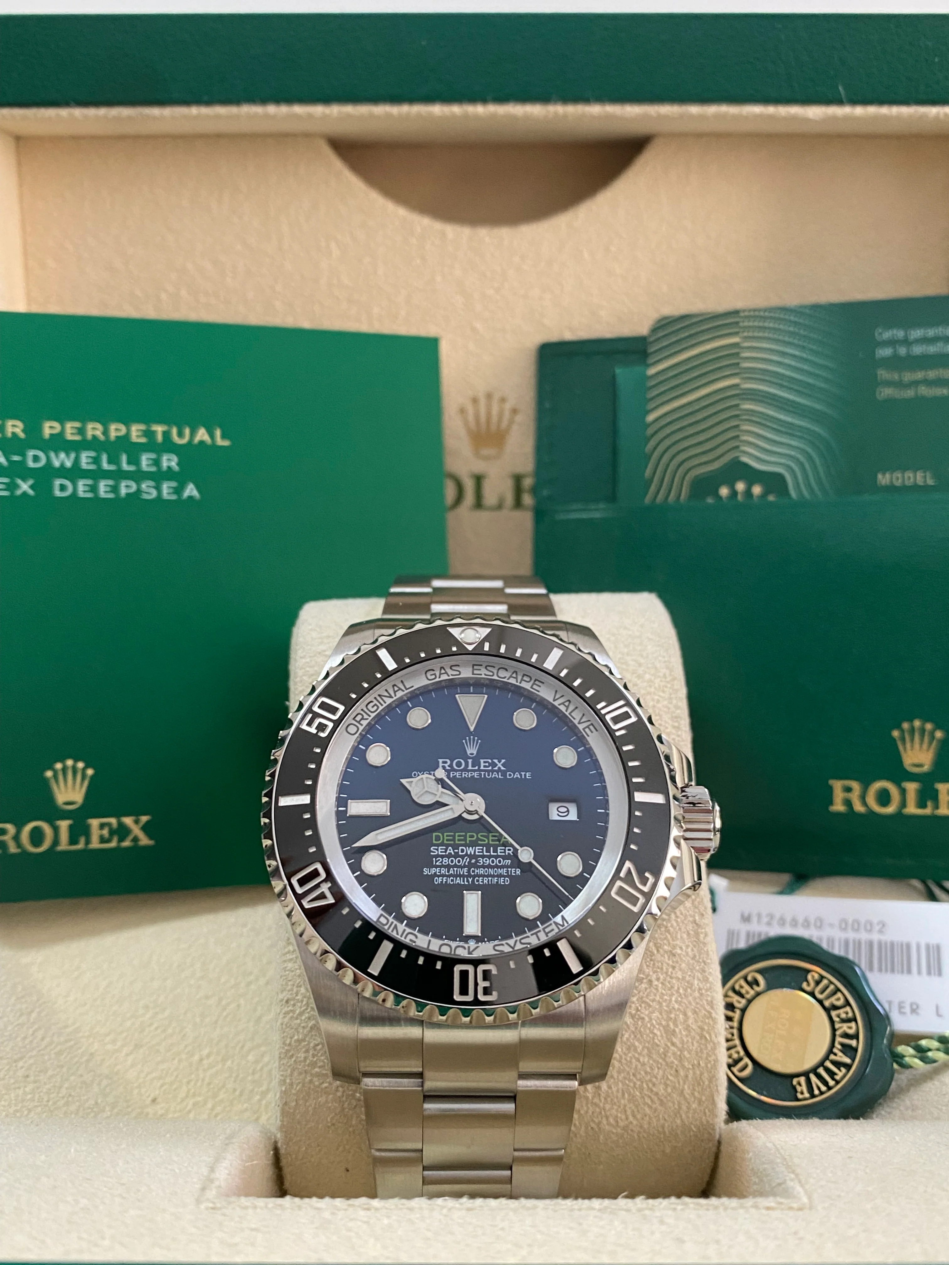 Rolex Sea-Dweller Deepsea 44 - 2022 - D-Blue 
