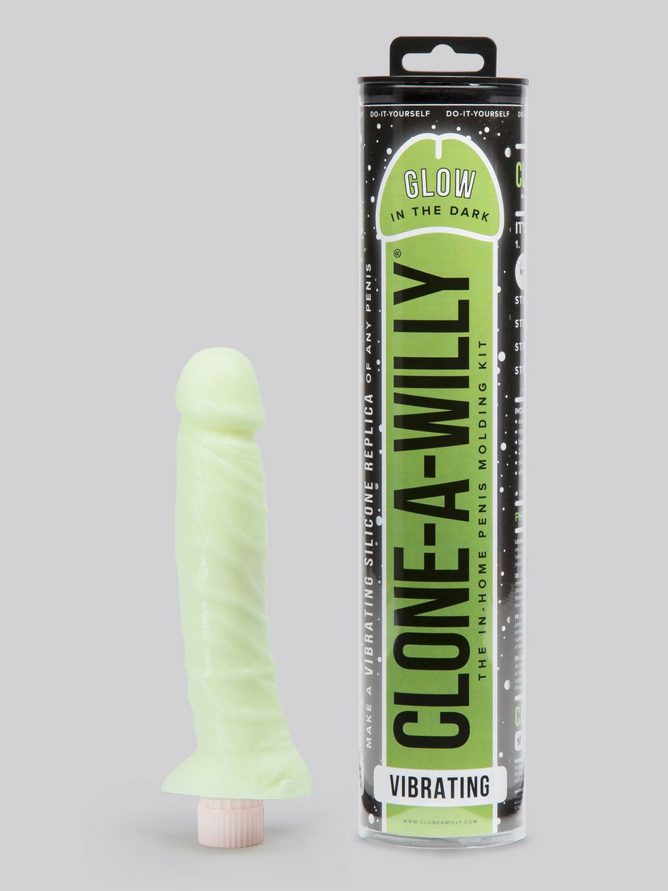 Clone-A-Willy Glow In The Dark Vibrator Moulding Kit Green