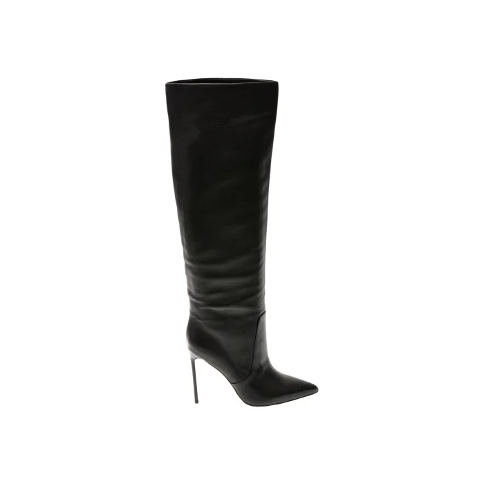 Cizme elegante EPICA PREMIUM negre, 181R, din piele naturala
