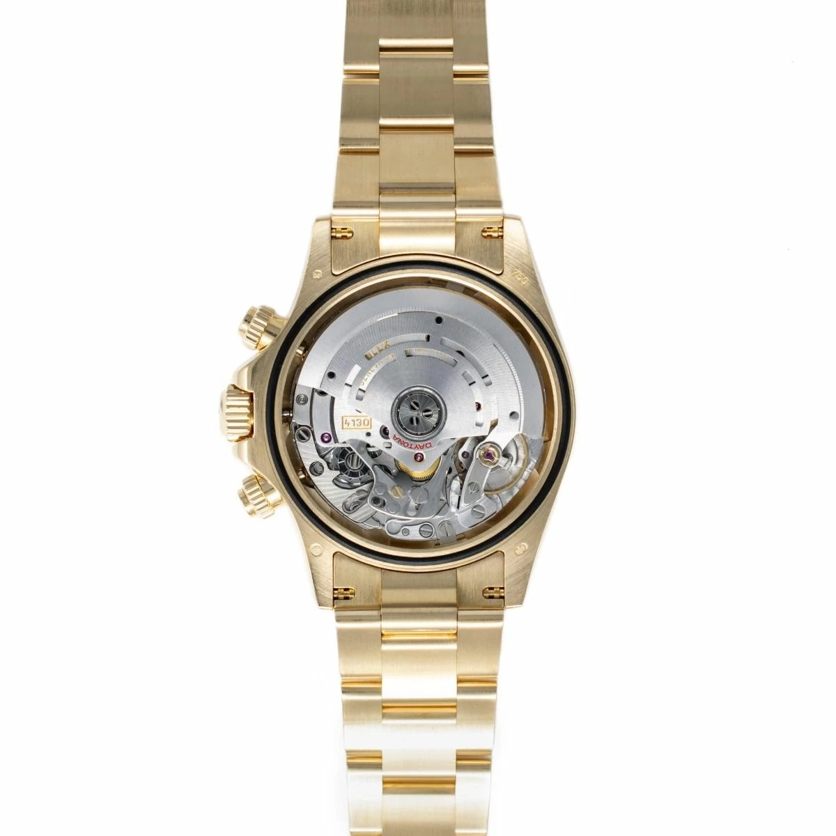 Rolex Cosmograph Daytona White Mother of Pearl Diamond Dial, Yellow Gold, 116508