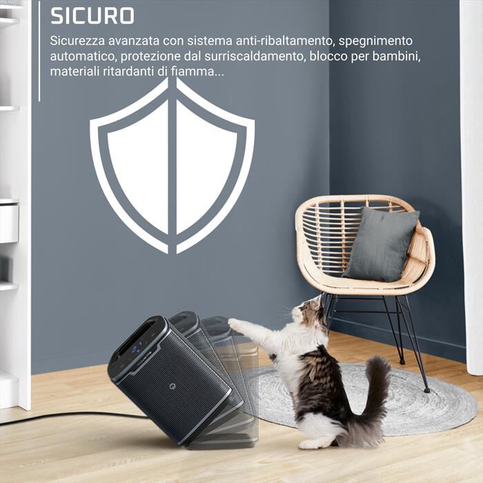 ROWENTA - Termoventilatore SO9360F0-Nero