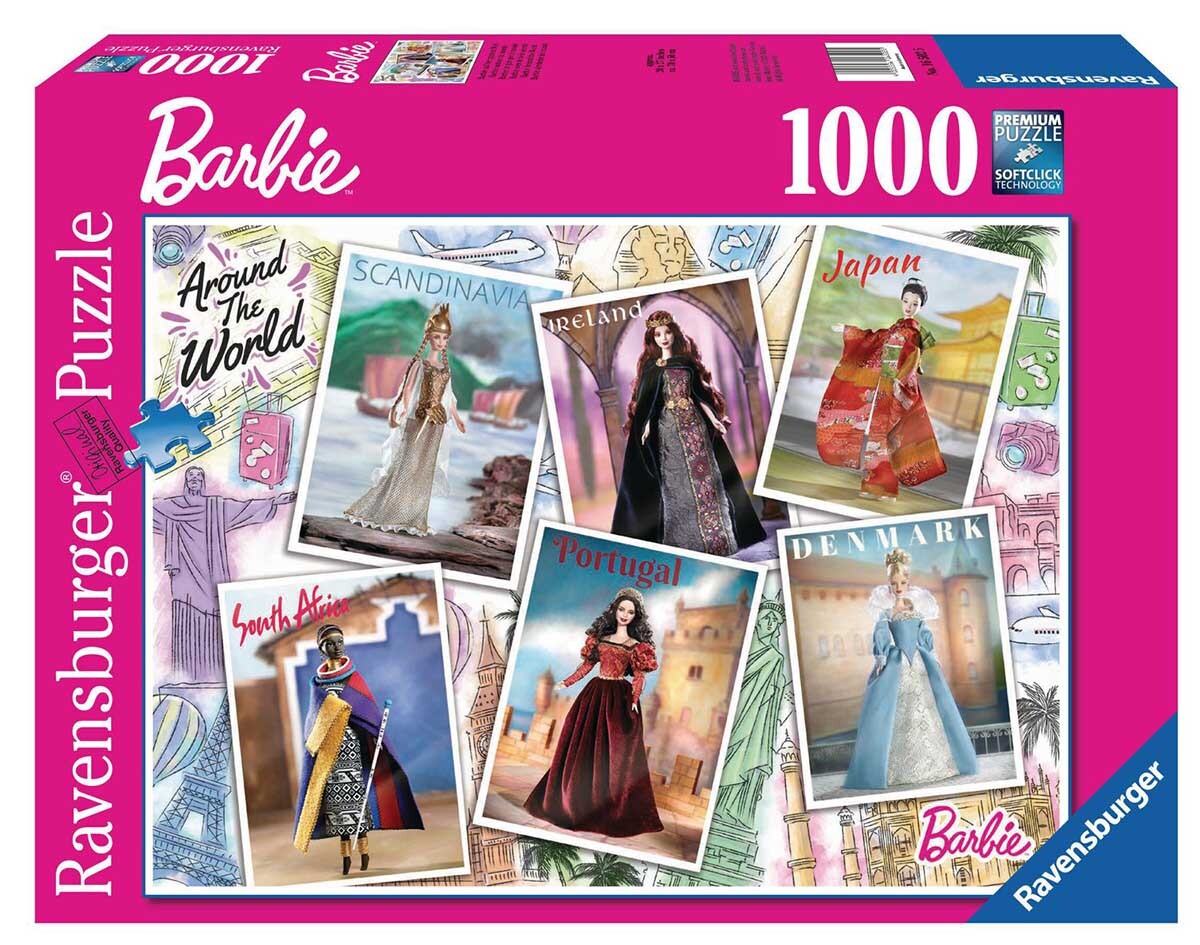 Barbie Around the World 1000 Piece Puzzle