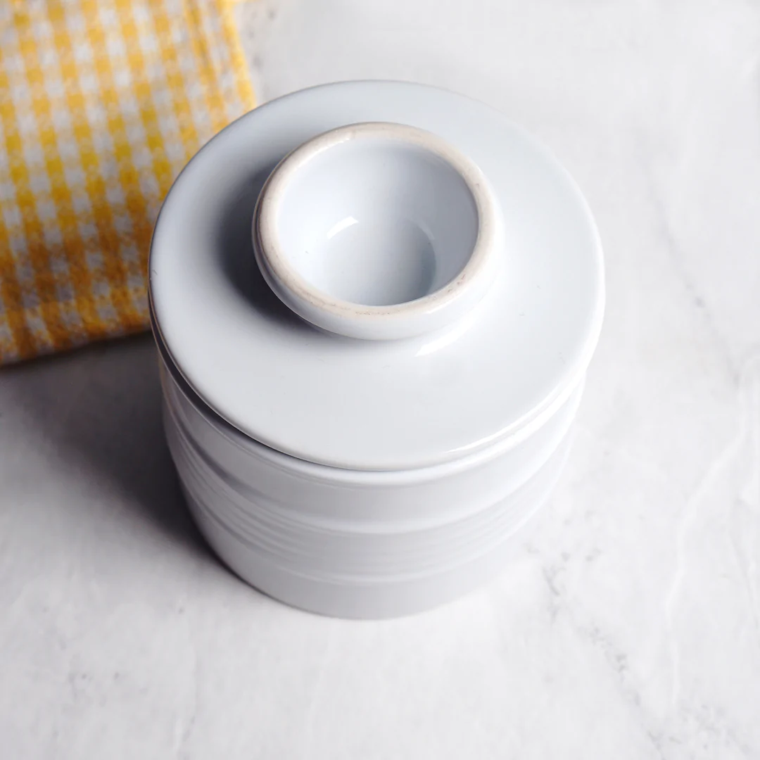 Stoneware Butter Pot
