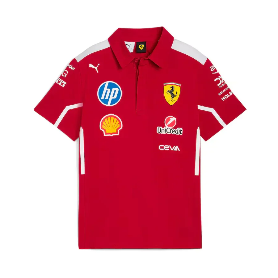 Scuderia Ferrari 2025 F1 Team Polo Formula 1 F1