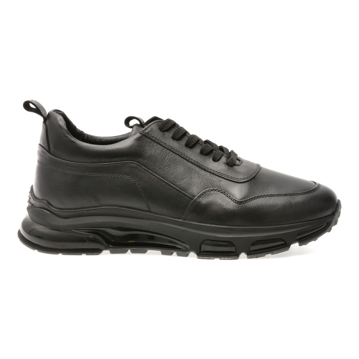 Pantofi sport GRYXX negri, MS2001, din piele naturala