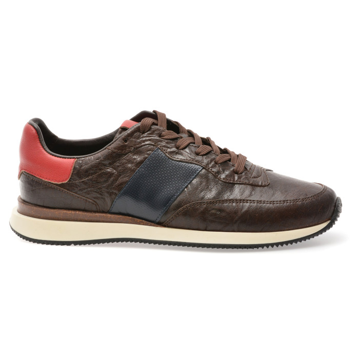 Pantofi sport BITE THE BULLET maro, 2111L, din piele naturala