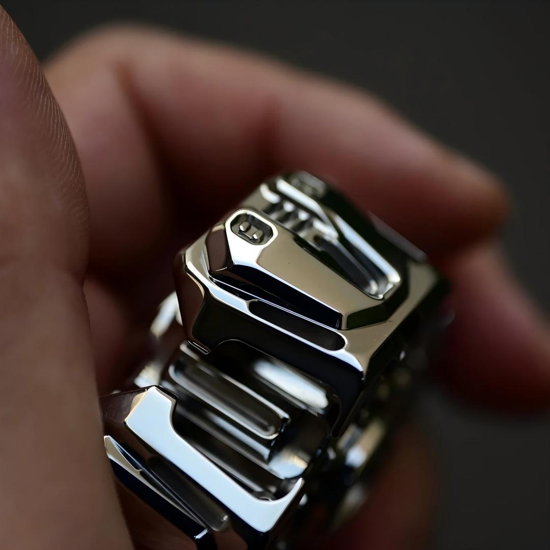 T-MAX Ancient Iron Giant Fidget Spinner Linkage Spinner