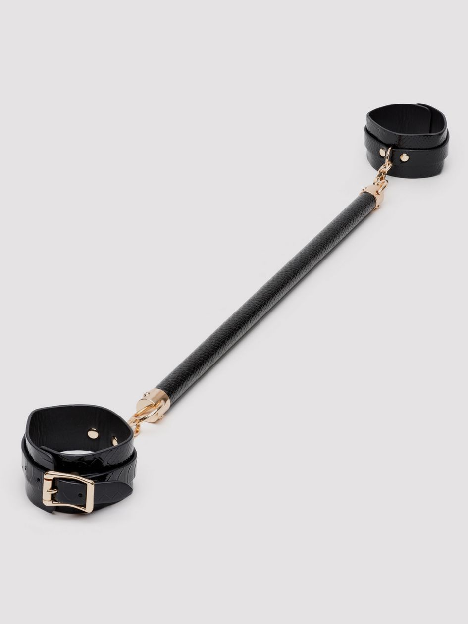 Bondage Boutique Faux Leather Spreader Bar 20 Inch