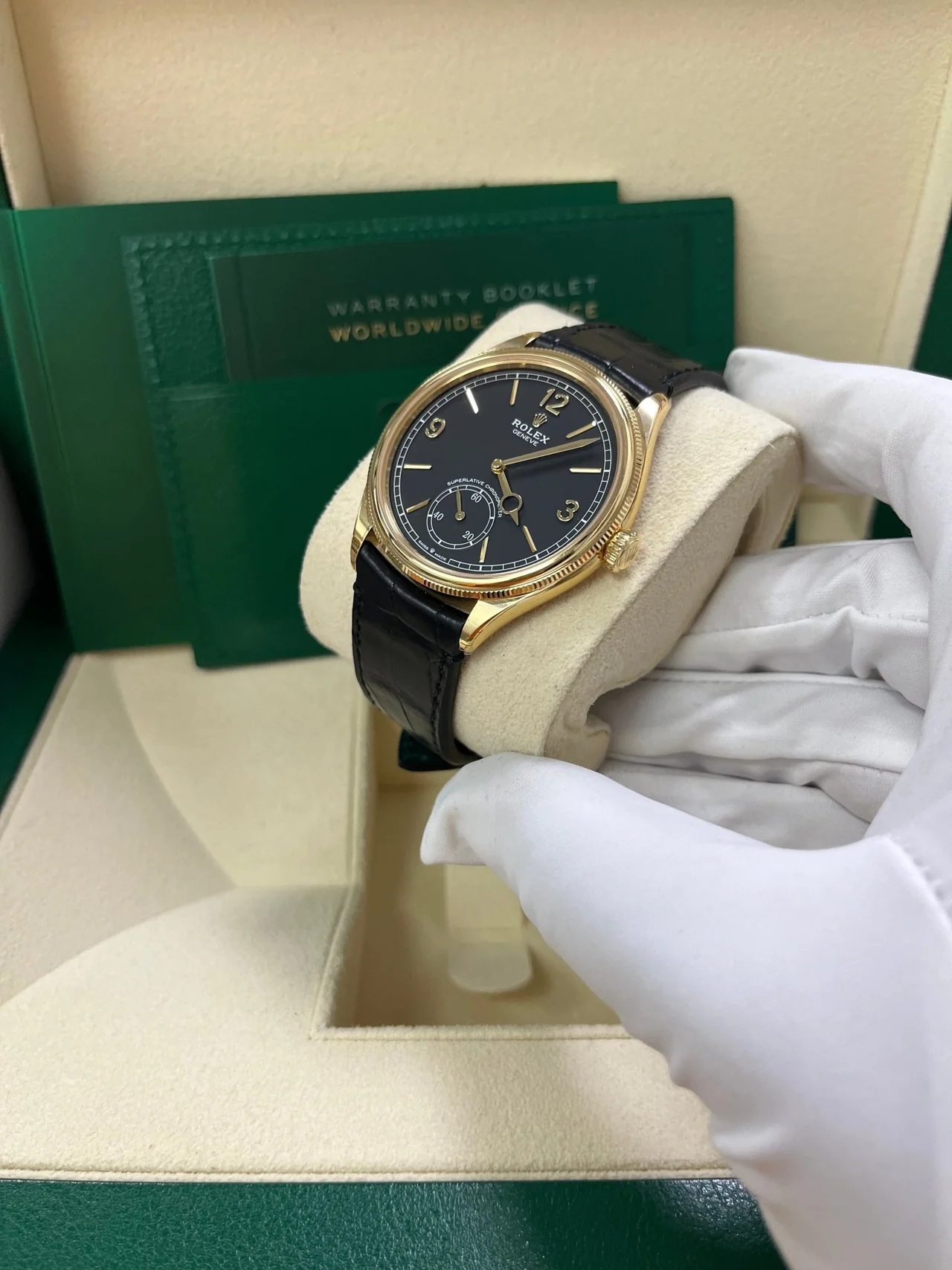 Rolex 1908 Yellow Gold 52508 0002 39 mm Replica Watch