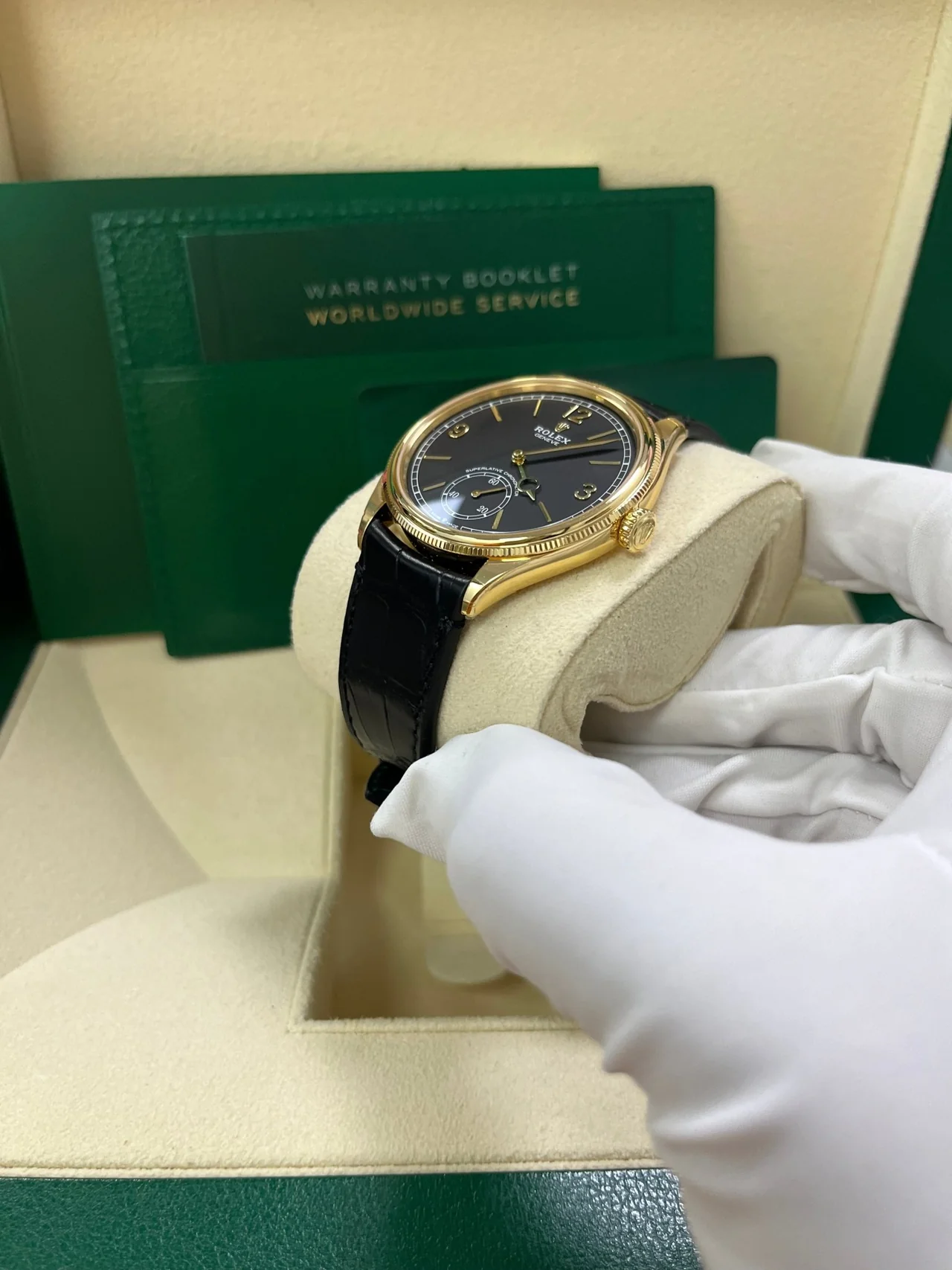 Rolex 1908 Yellow Gold 52508 0002 39 mm Replica Watch