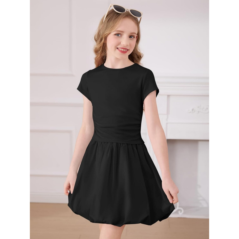 Girls Skirt Sets Casual Summer Outfits