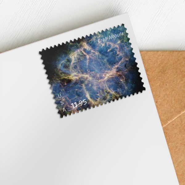 Crab Nebula Stamps 2026