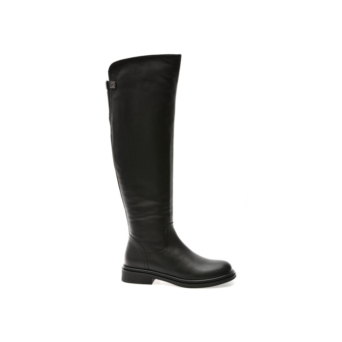 Cizme EPICA negre, DX01286, din piele naturala