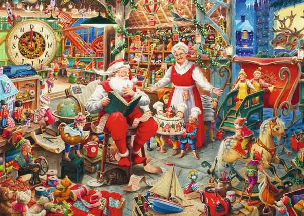 Limited Edition Santa’s Workshop 1000 Piece Puzzle