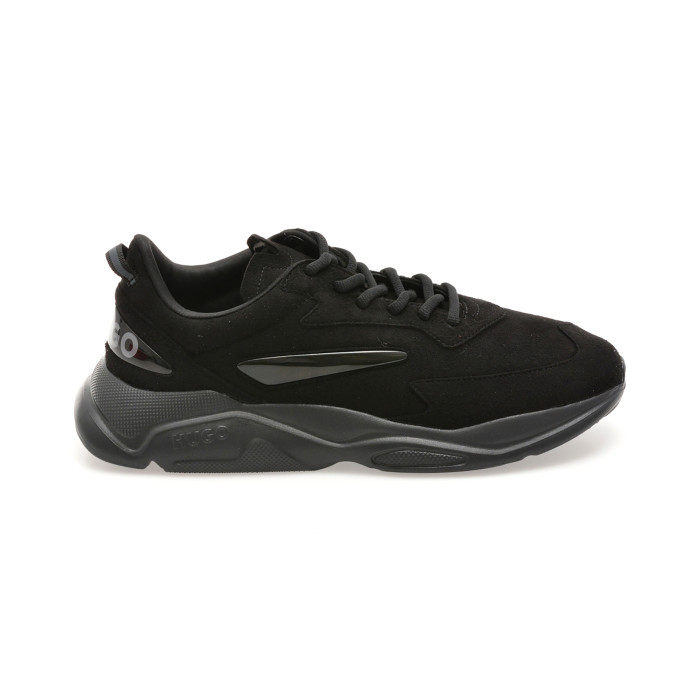 Pantofi sport HUGO negri, 8504, din material textil