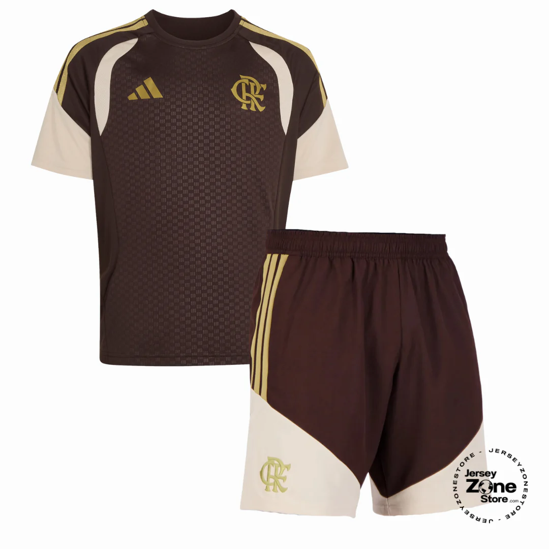 Conjunto Infantil Flamengo Treino 2026 Kit Kids